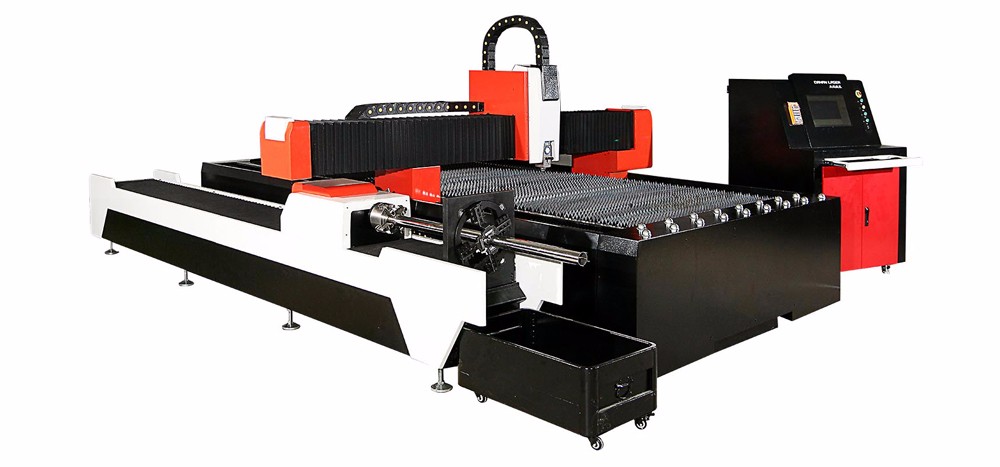 Raycus IPG 750w 1000w 1500w 2000w CNC Metal Fiber Laser Skurður Machine