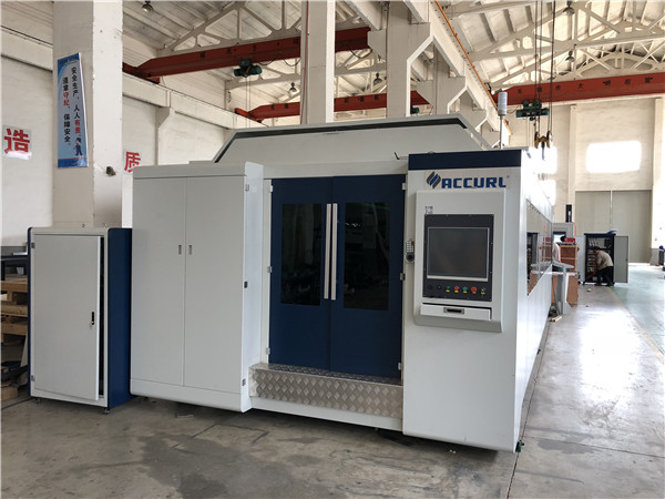 Accurl 1KW Fiber Laser Pipe Skurður Machine